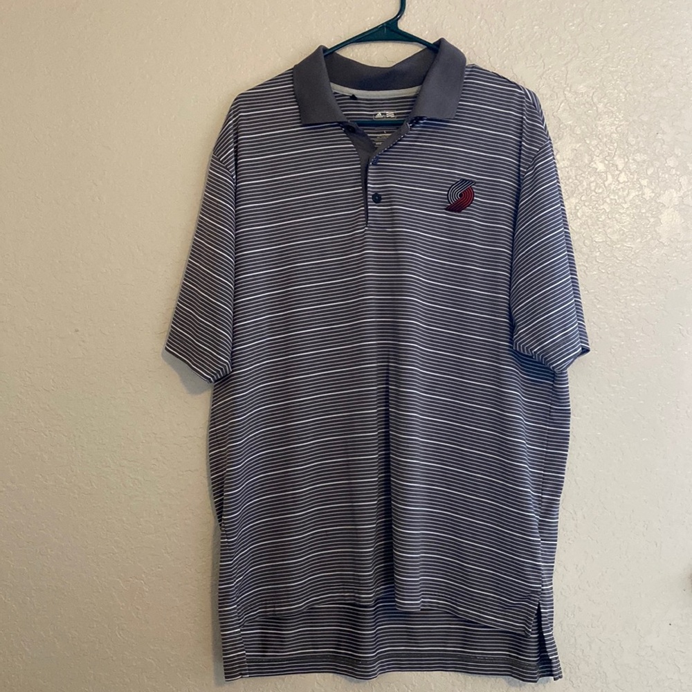 Adidas Portland Trail Blazers polo Large